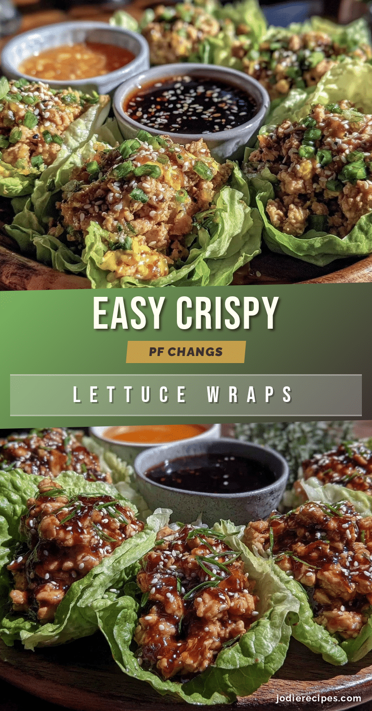 easy crispy pf changs lettuce wraps recipe