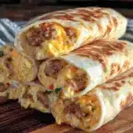 easy make-ahead breakfast burritos - featured image