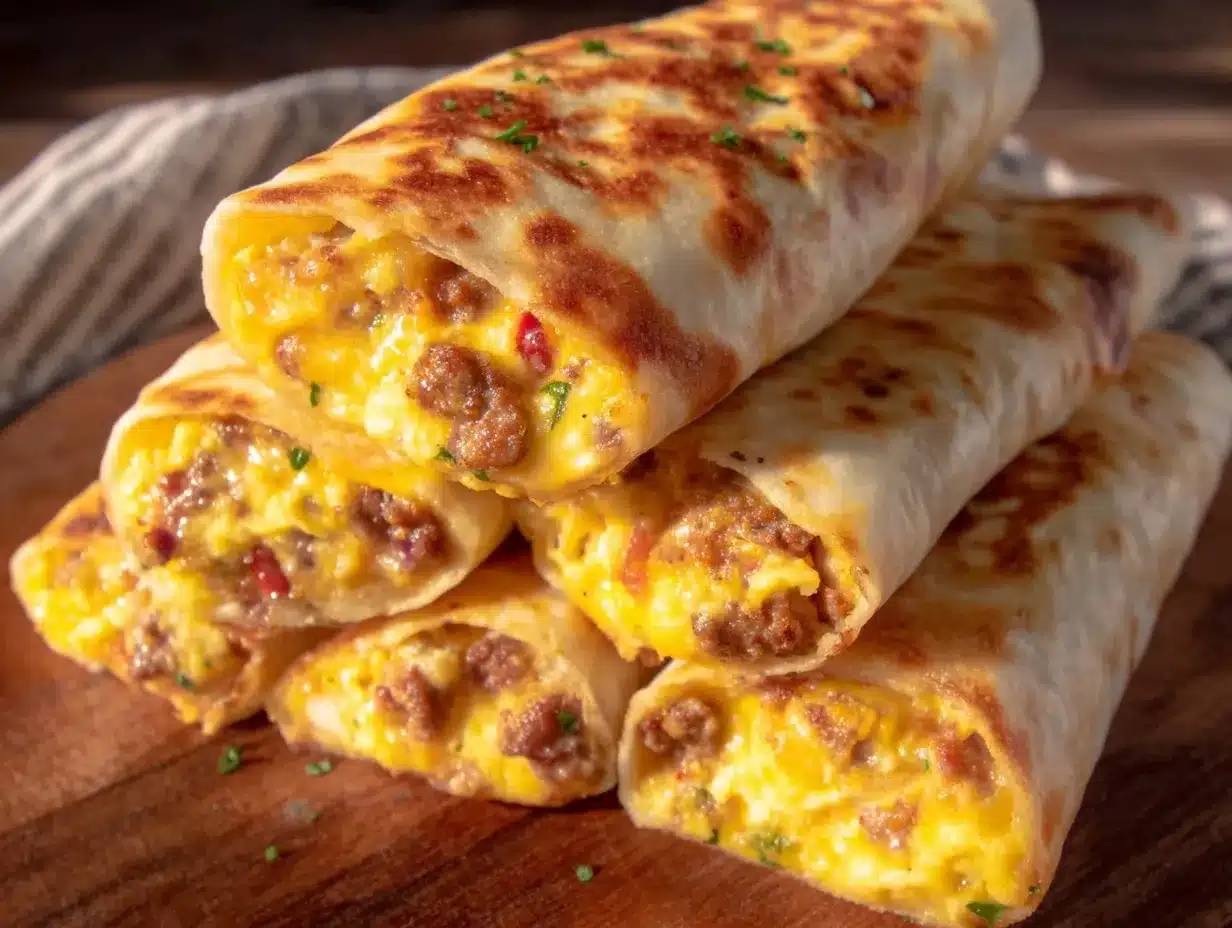 easy make-ahead breakfast burritos preparation steps