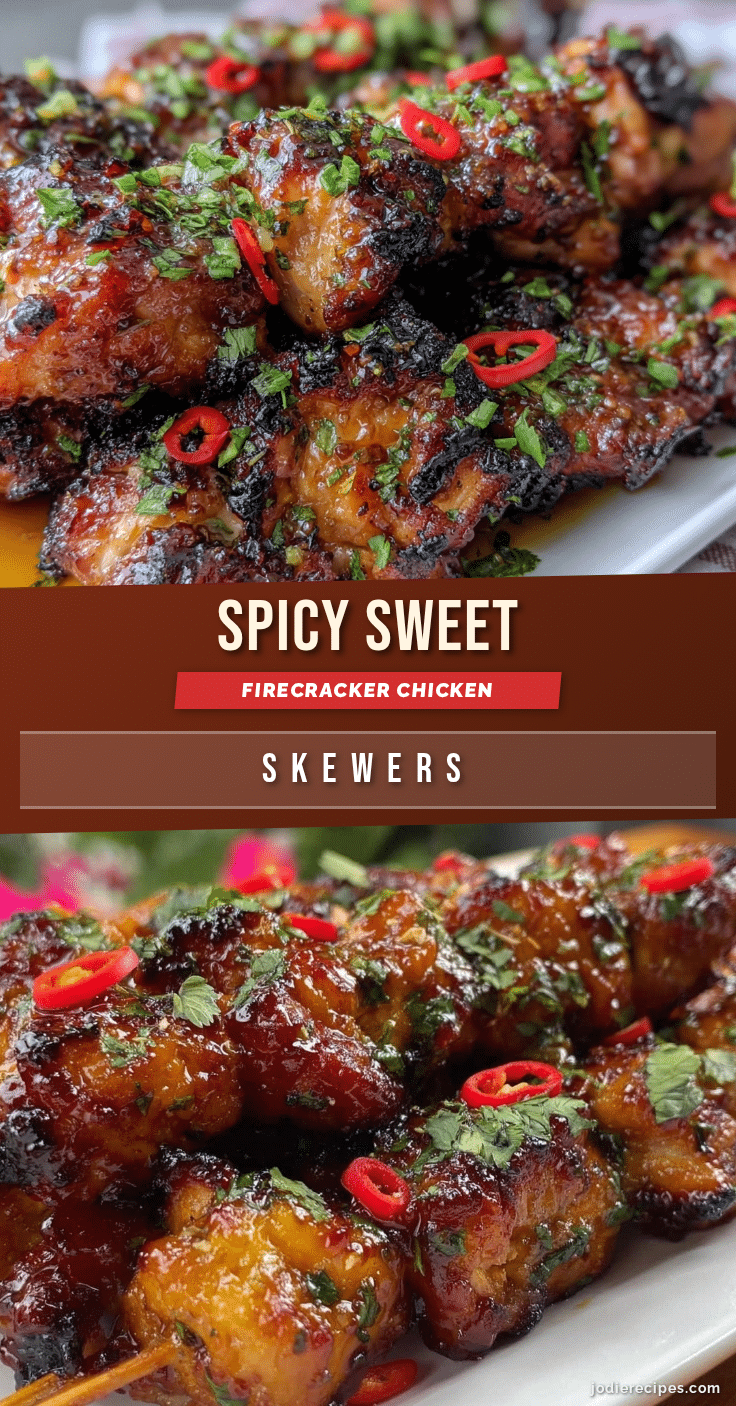 firecracker chicken skewers recipe