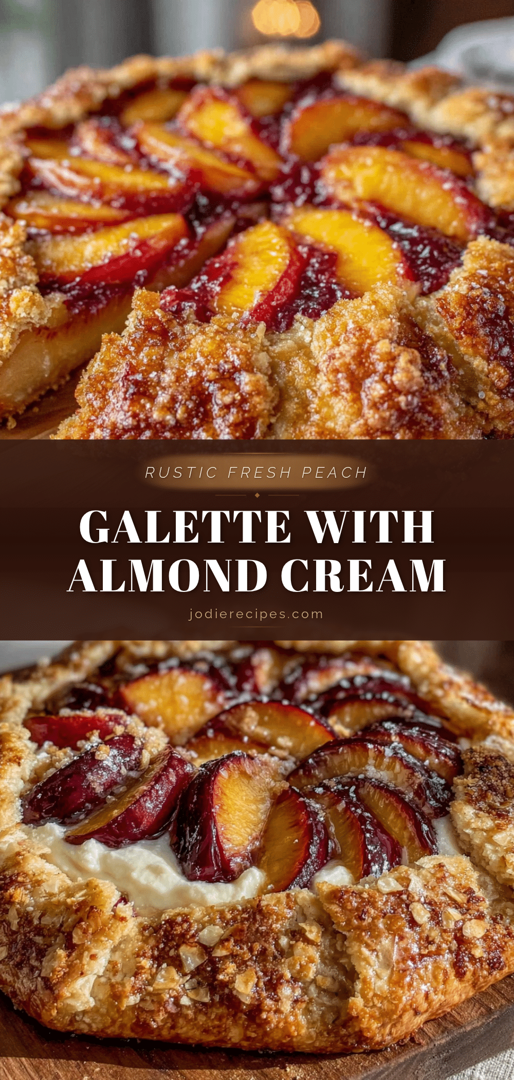 fresh peach galette recipe