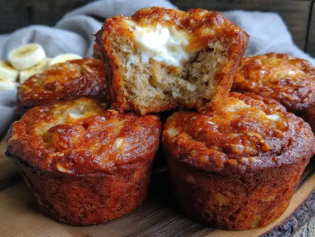 Healthy Greek Yogurt Banana Bread Muffins - featured image