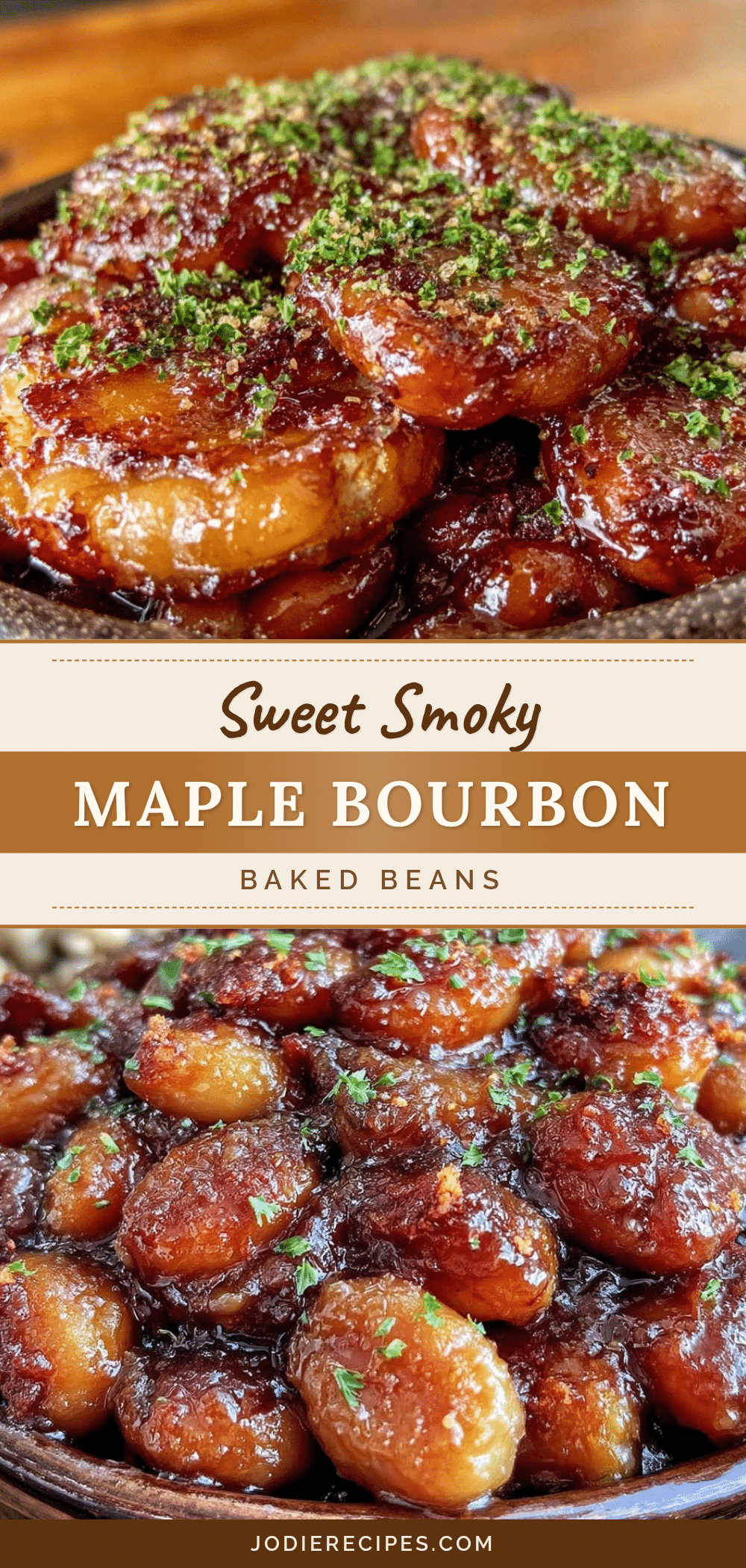 maple bourbon baked beans recipe