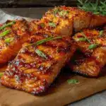 miso butter grilled salmon fillets - featured image