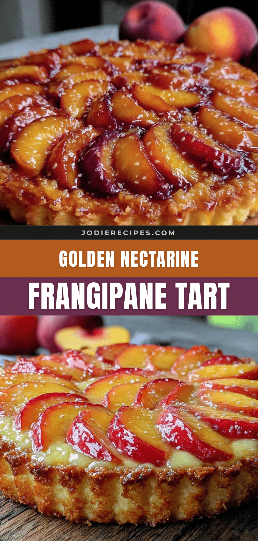 Perfect Nectarine Frangipane Tart recipe