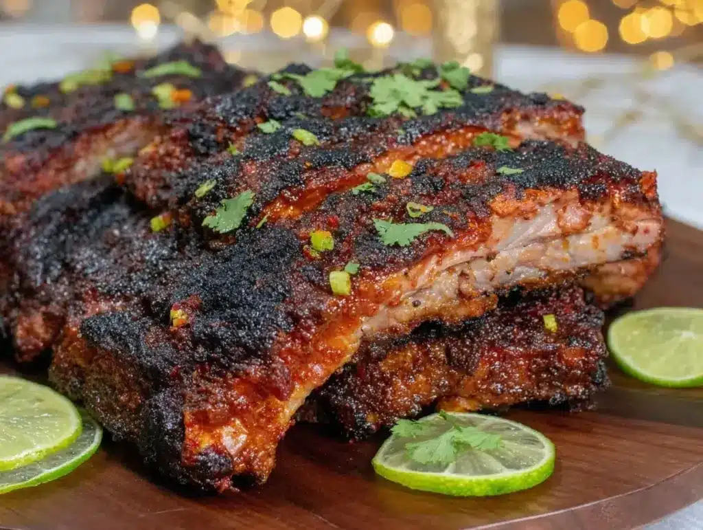 smoky chipotle baby back ribs - featured image