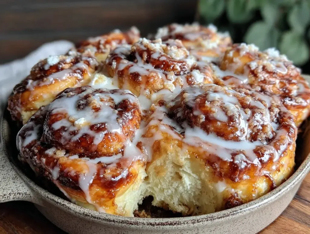 sourdough discard cinnamon rolls - featured image