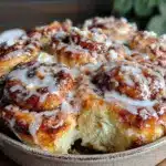 sourdough discard cinnamon rolls - featured image
