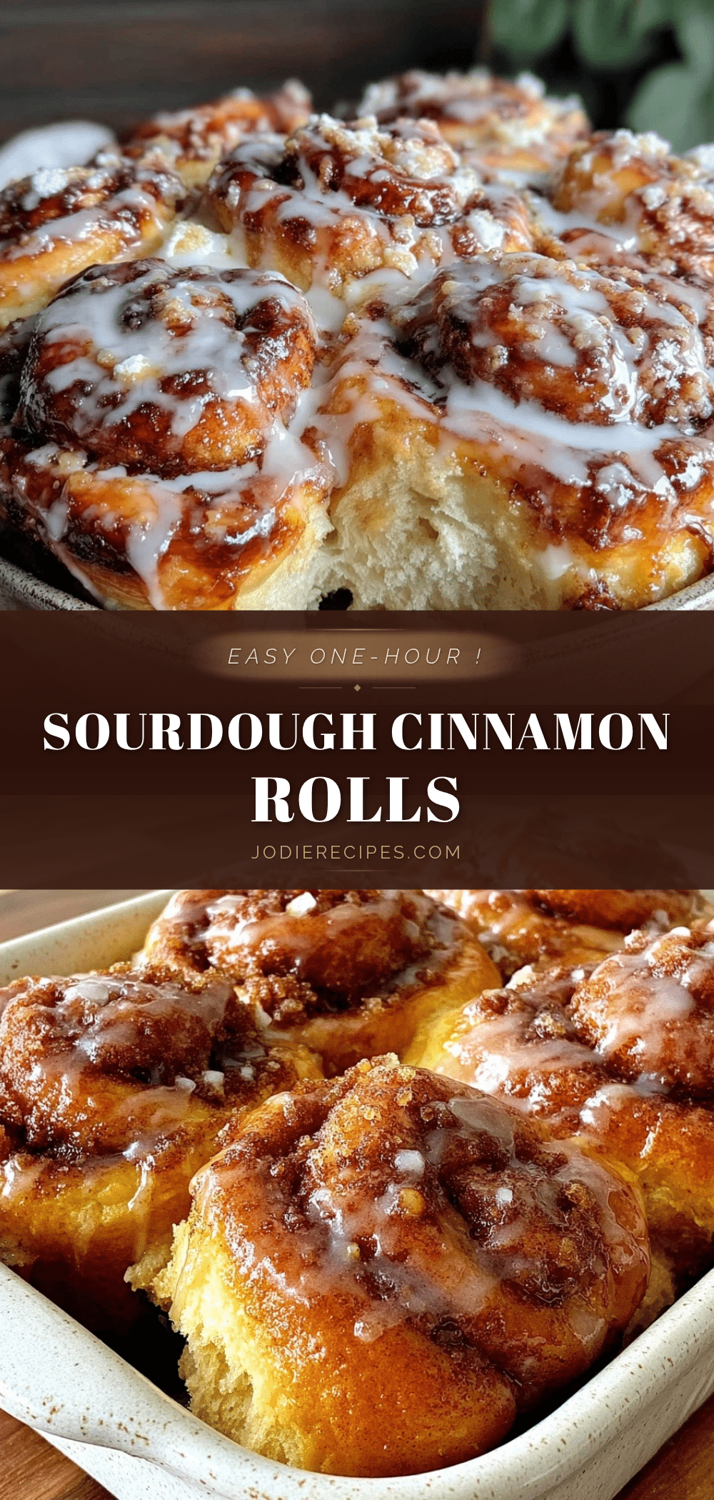 sourdough discard cinnamon rolls recipe