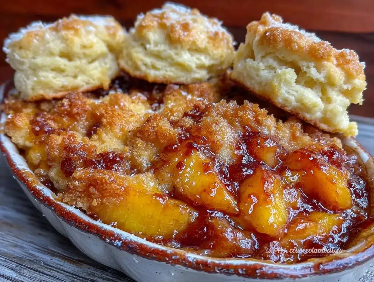 southern peach cobbler preparation steps