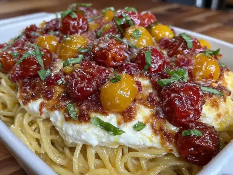 viral TikTok baked feta pasta - featured image
