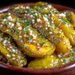 zesty pickled banana peppers - featured image