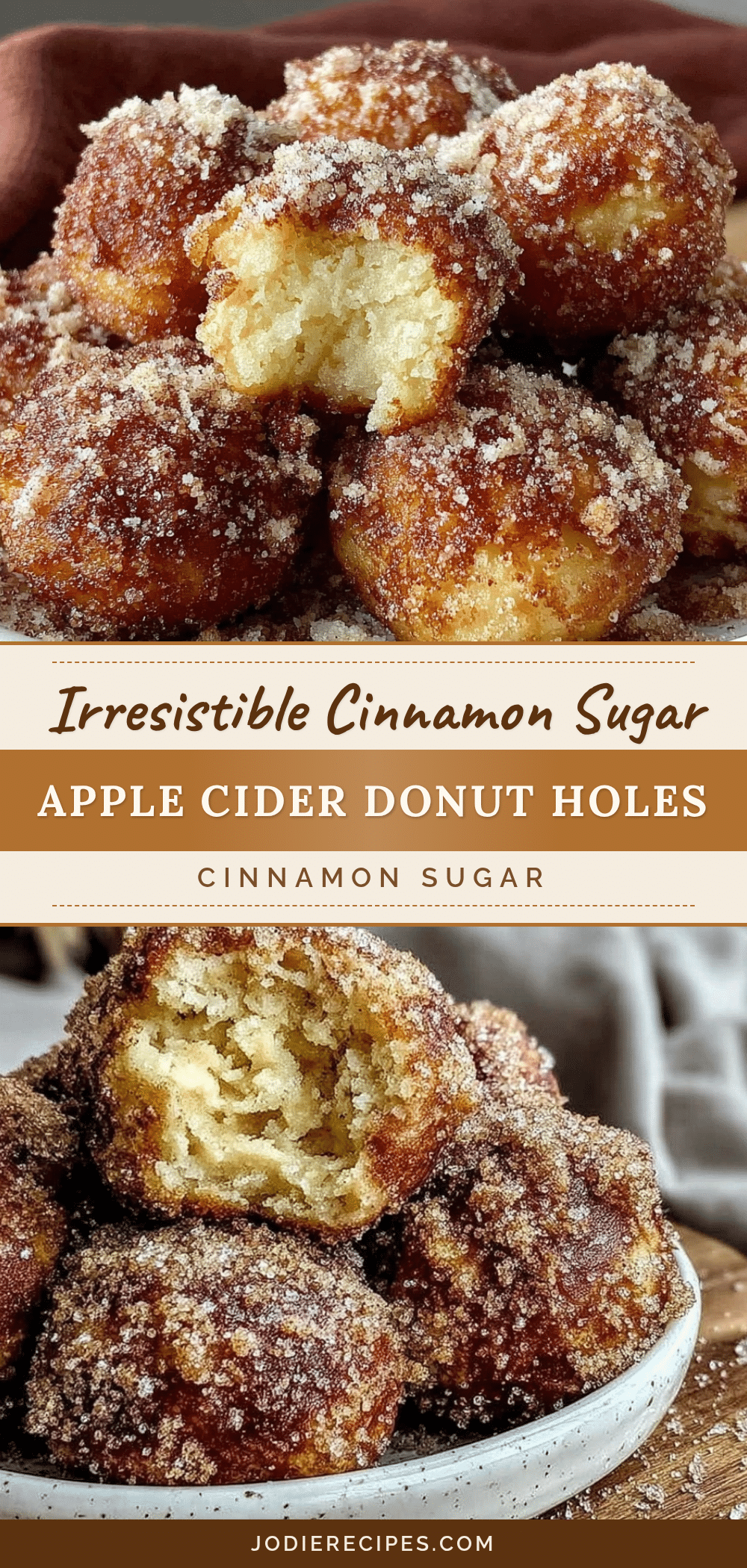 apple cider donut holes recipe