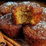 apple cider donut muffins - featured image