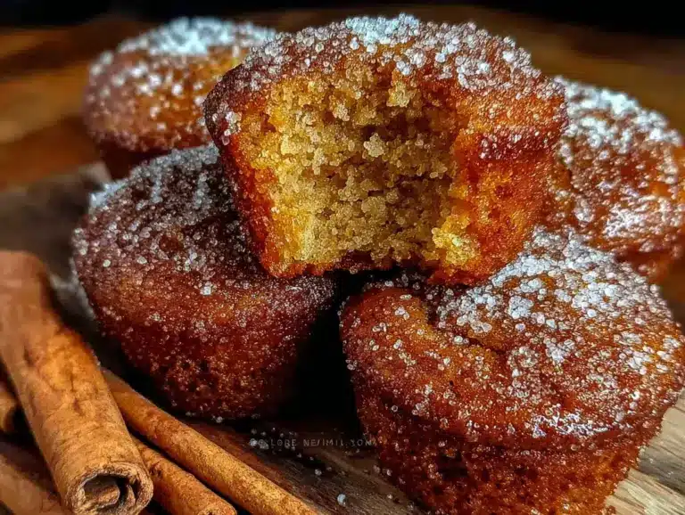 apple cider donut muffins - featured image