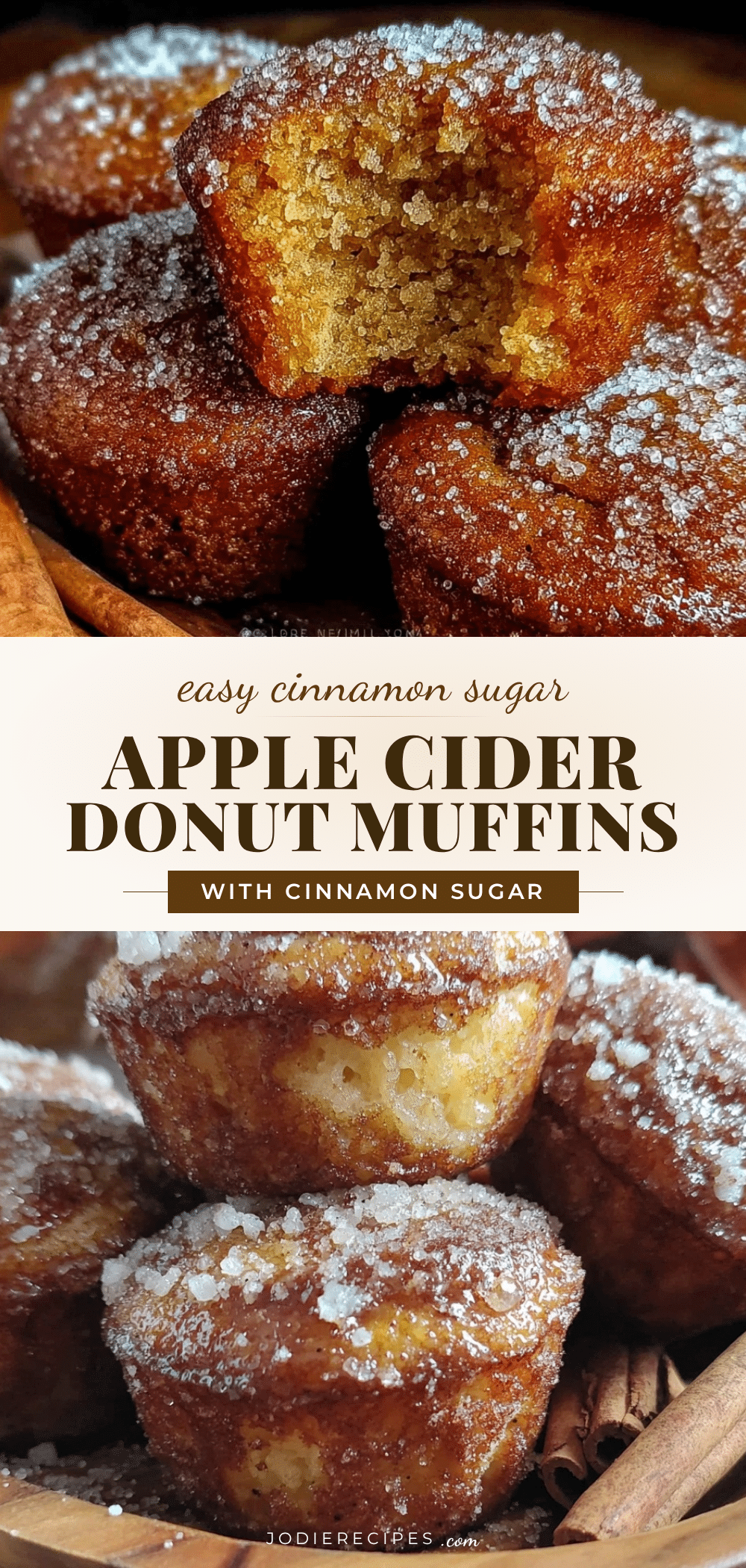 apple cider donut muffins recipe