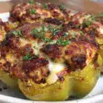 banana pepper stuffed with italian sausage and cream cheese - featured image