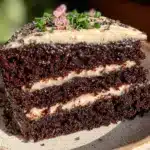 black velvet layer cake - featured image