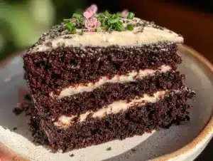 black velvet layer cake - featured image