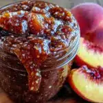 bourbon peach bbq sauce - featured image