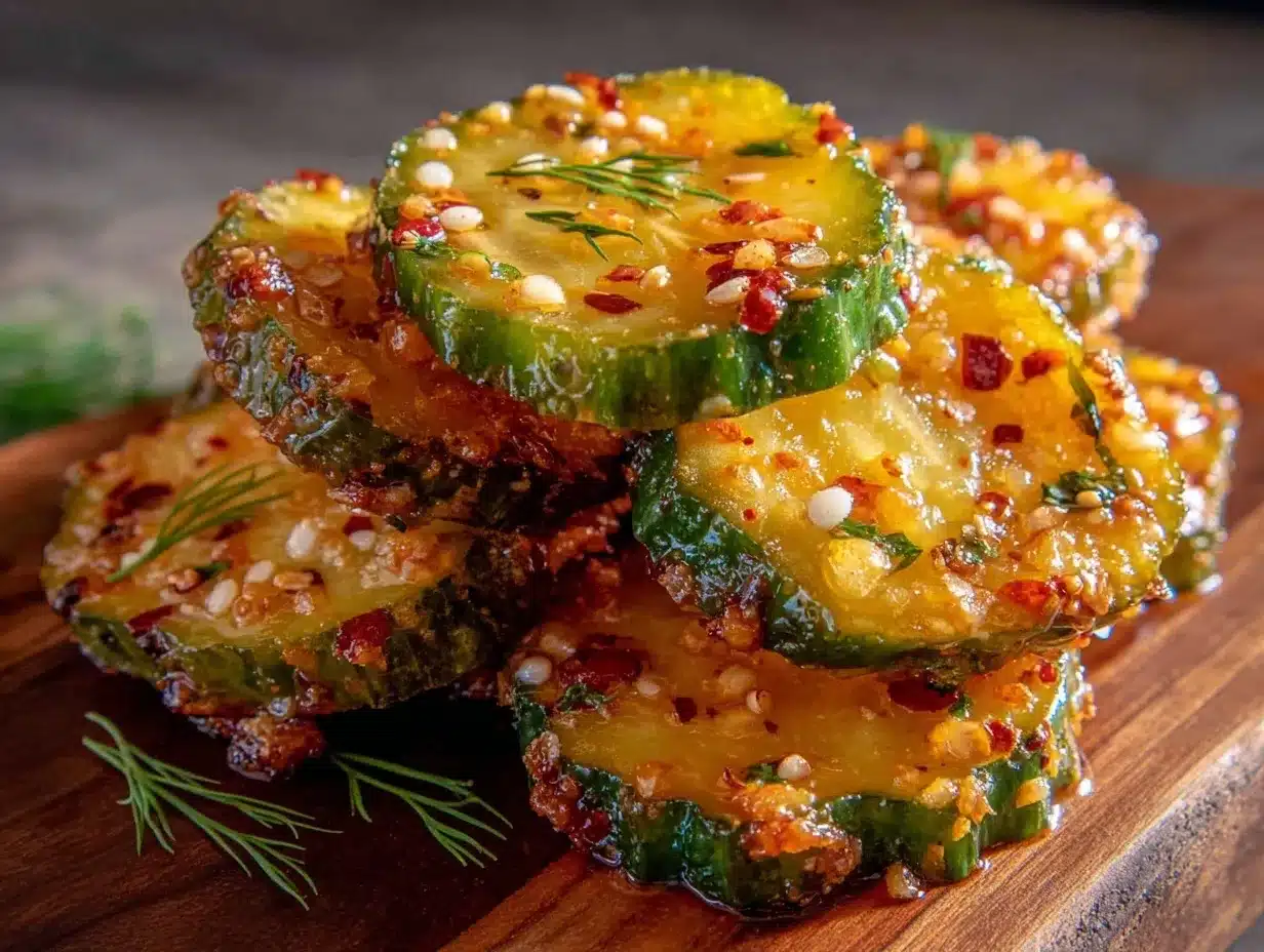 bread and butter pickle chips preparation steps