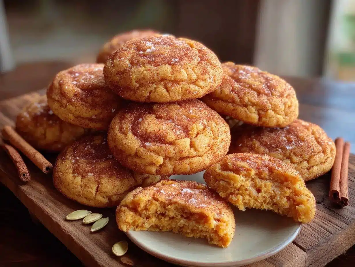 brown butter pumpkin snickerdoodles preparation steps
