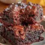 chocolate chunk zucchini brownies - featured image