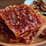 cinnamon apple fruit leather strips - featured image
