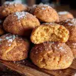 cozy cinnamon sugar pumpkin spice cookies - featured image