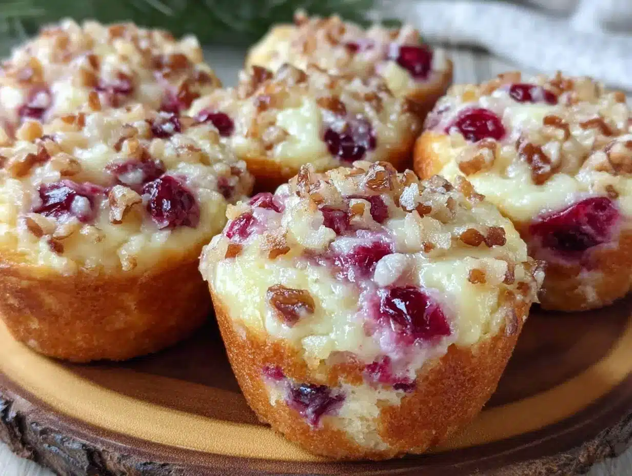 cranberry orange cream cheese muffins preparation steps