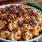 creamy butternut squash pasta - featured image
