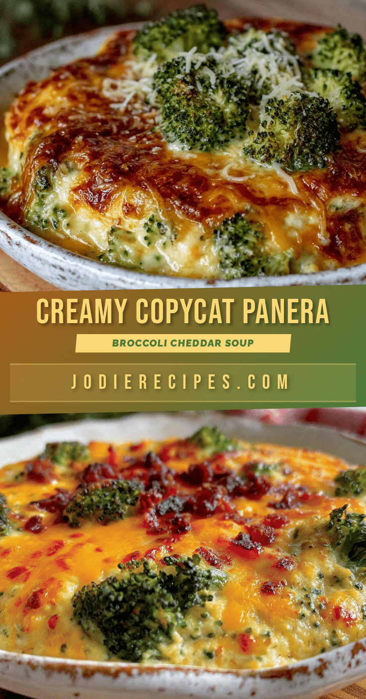 creamy copycat Panera broccoli cheddar soup recipe