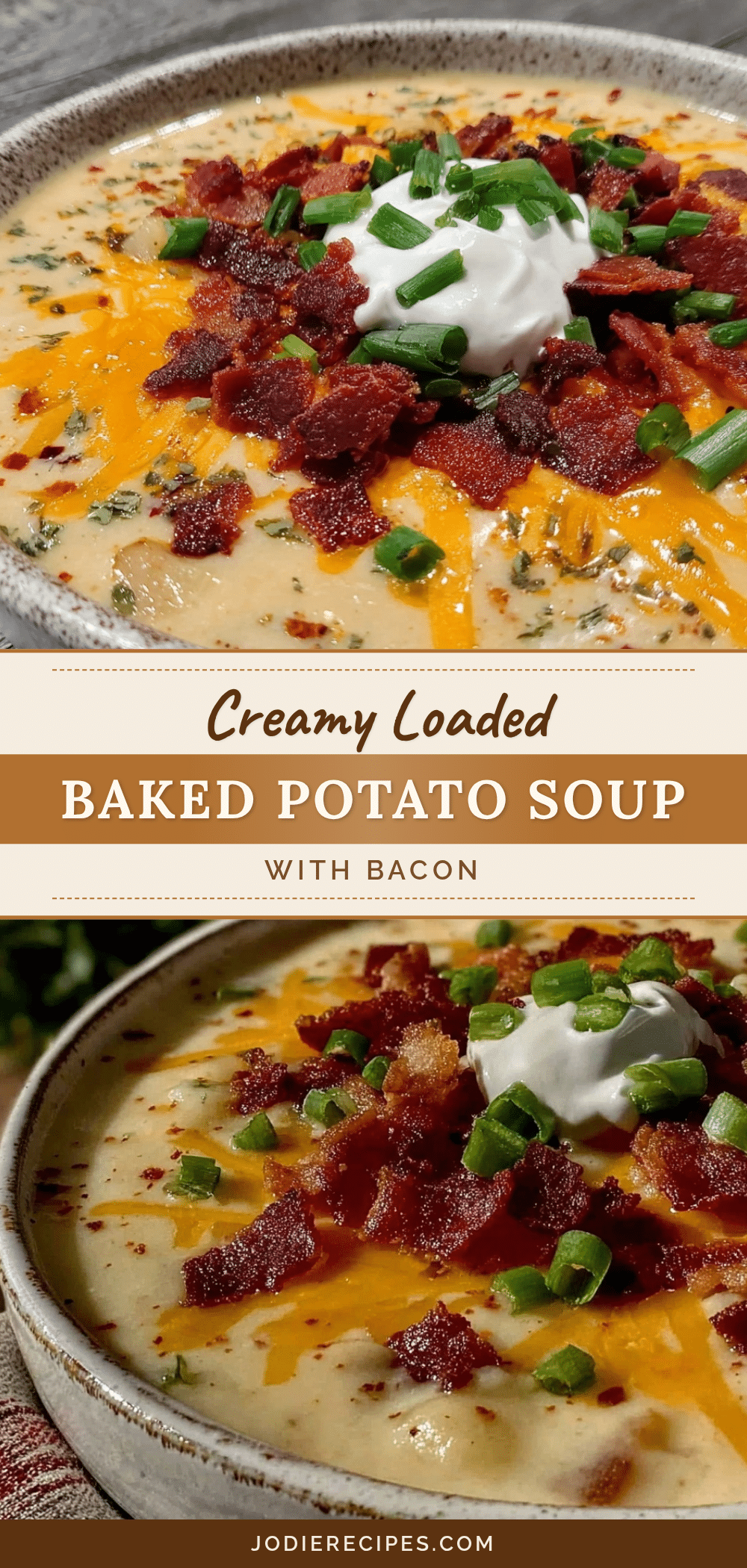 creamy loaded baked potato soup recipe
