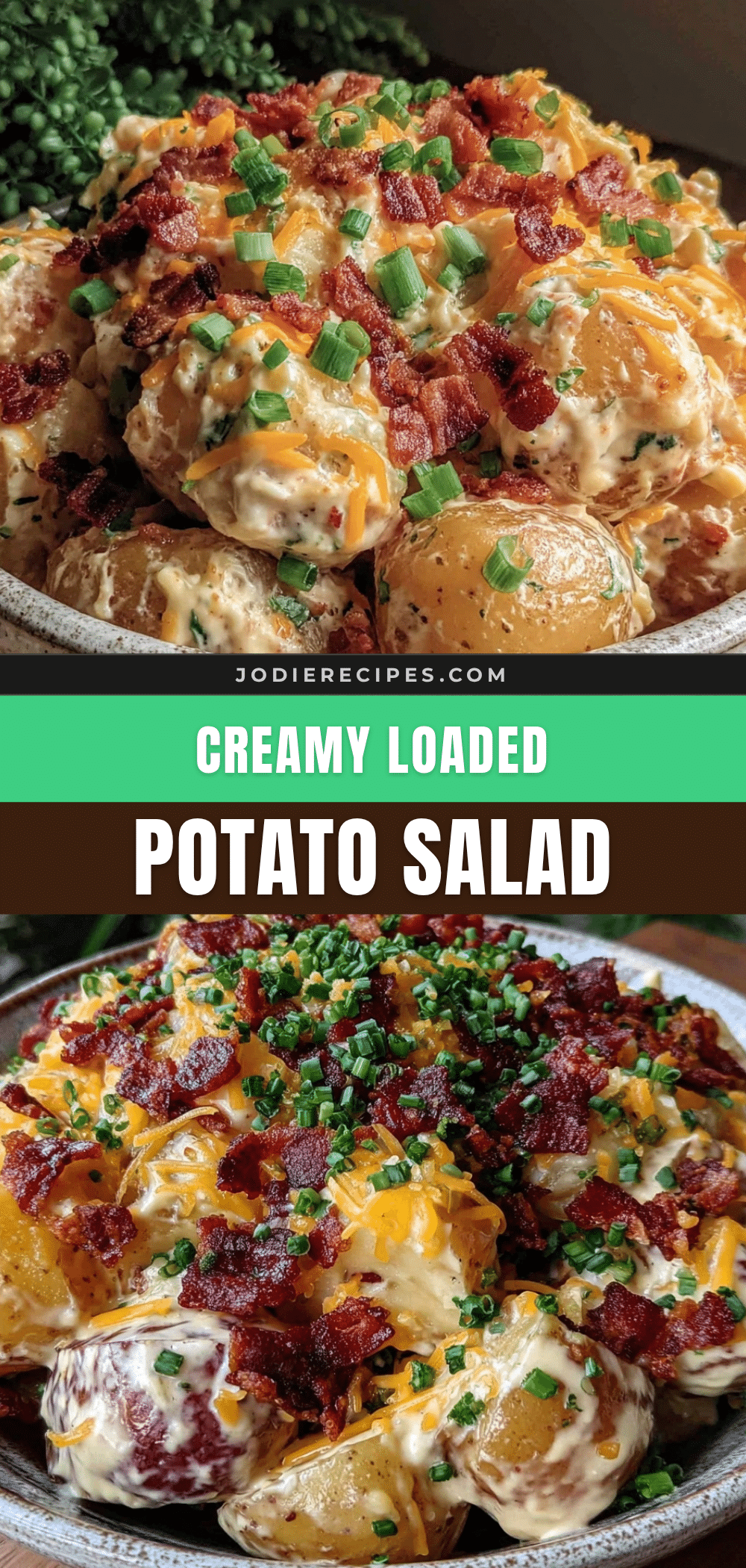 creamy loaded potato salad recipe