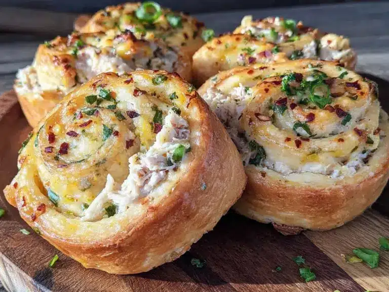 crispy make-ahead chicken ranch pinwheels - featured image
