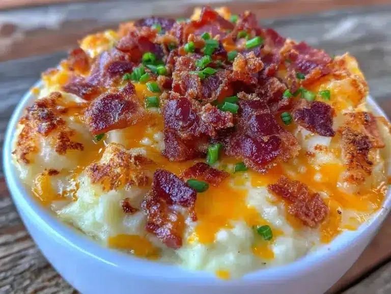 crispy smashed potato soup - featured image