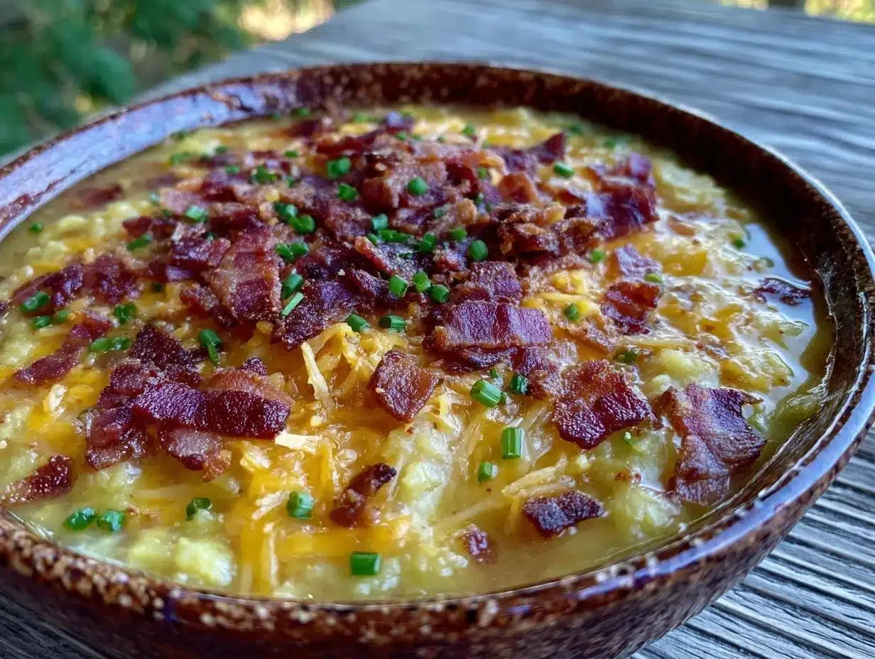 crispy smashed potato soup preparation steps
