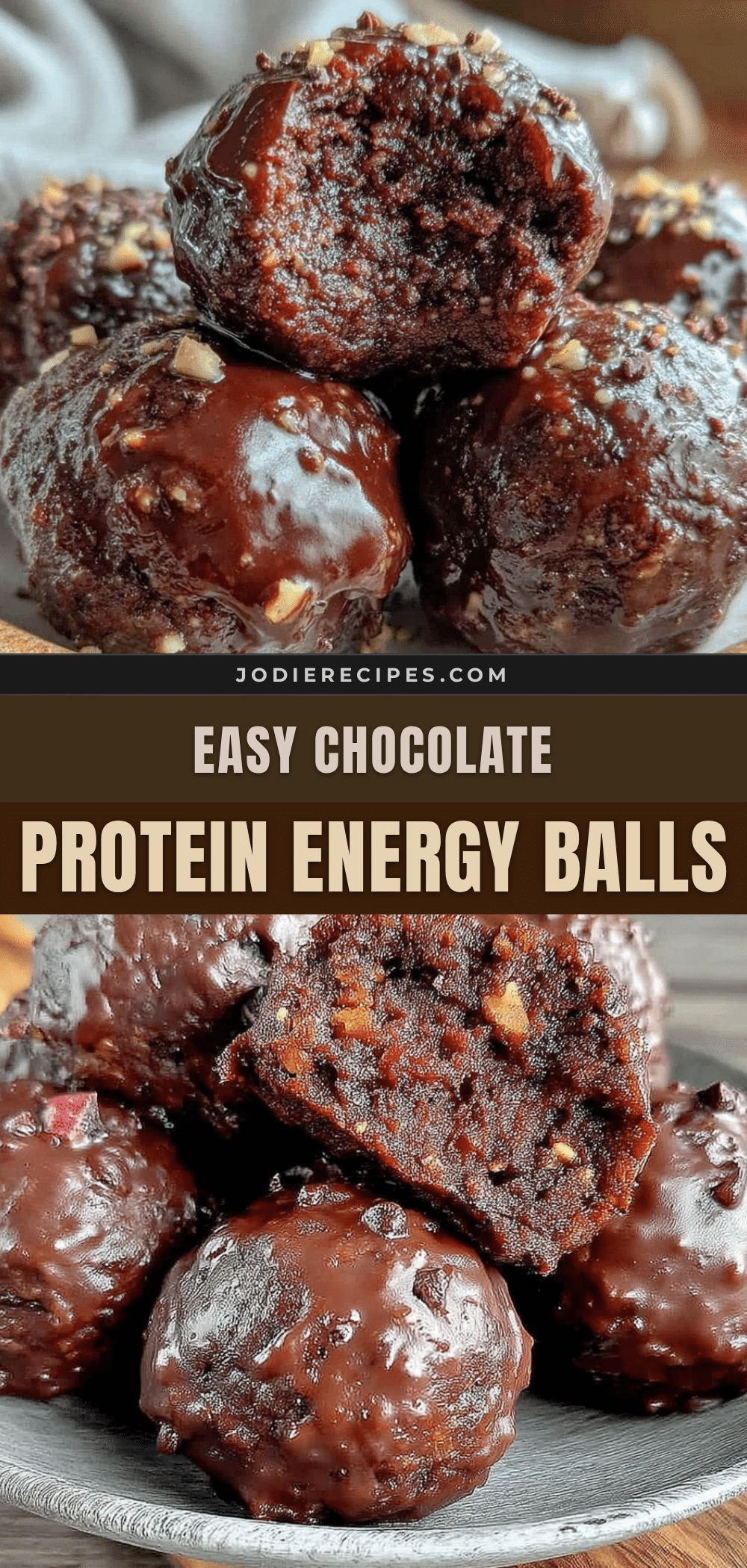 easy chocolate protein energy balls recipe