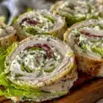 Easy Creamy Turkey Pinwheel Roll-Ups - featured image