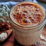 easy overnight sourdough starter - featured image