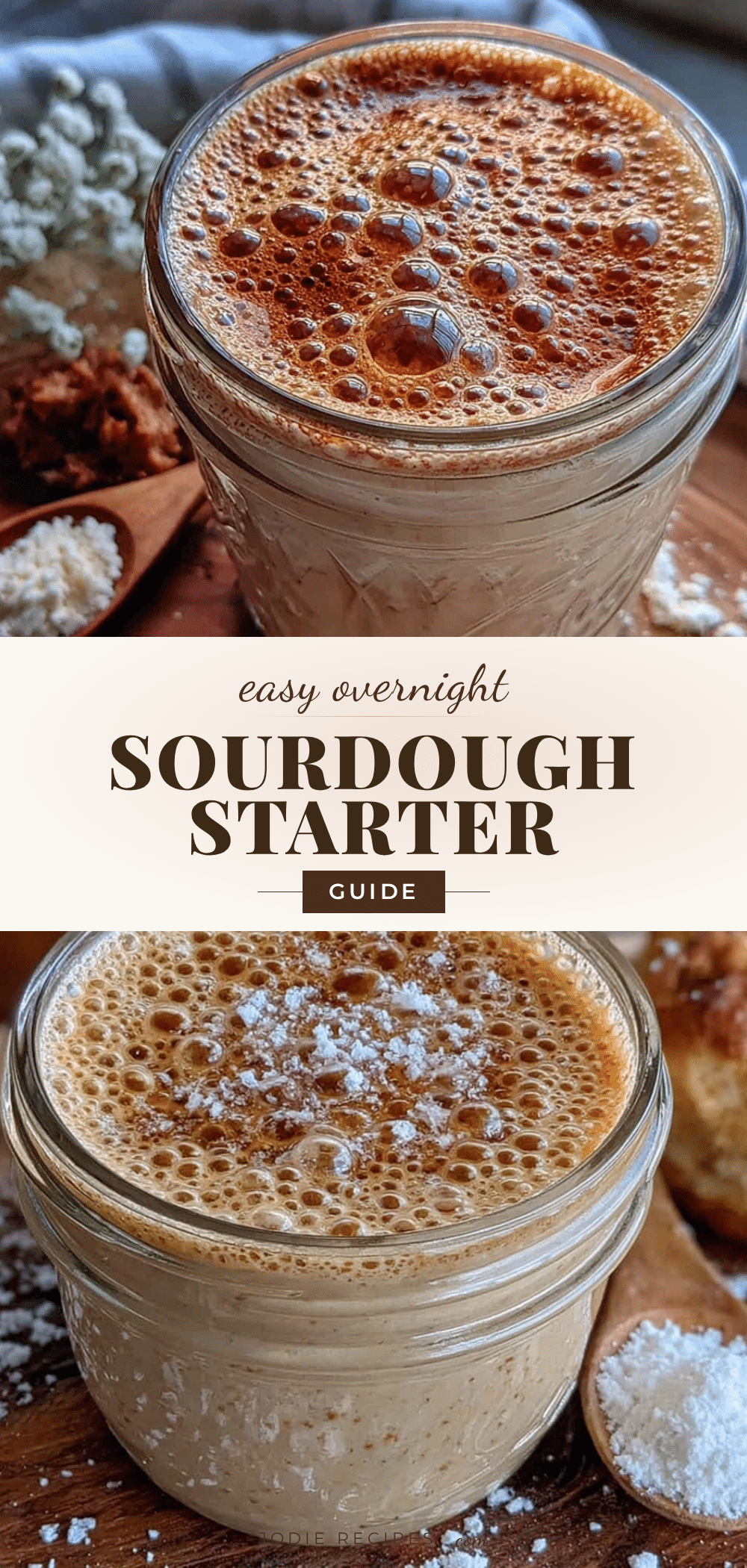 easy overnight sourdough starter recipe