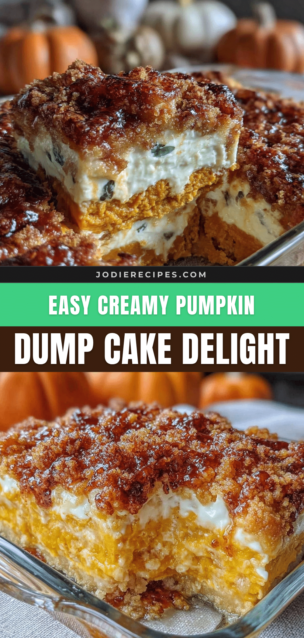 easy pumpkin dump cake recipe