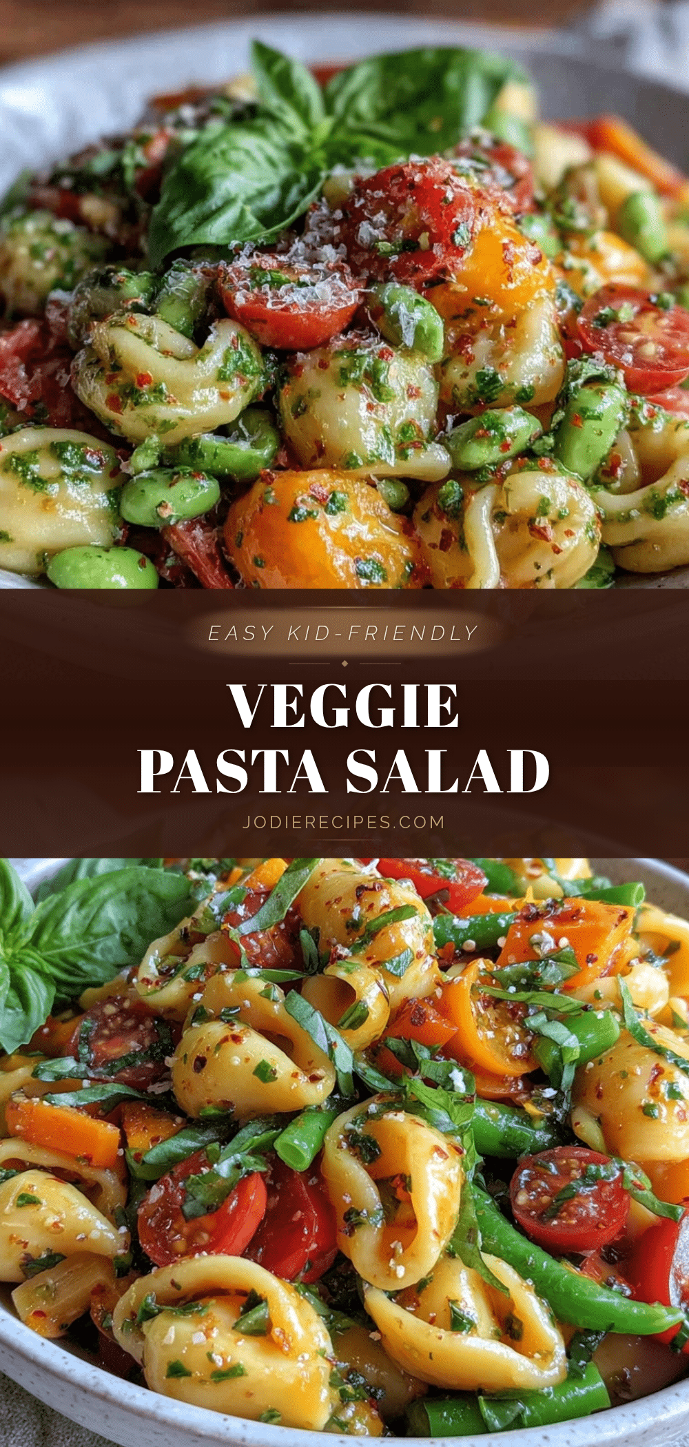 easy veggie pasta salad recipe