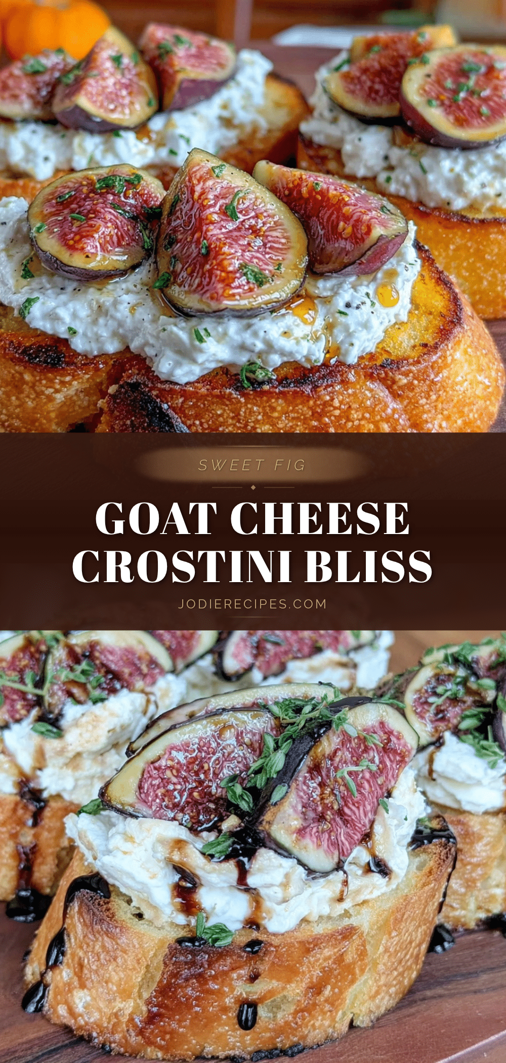fig and goat cheese crostini recipe