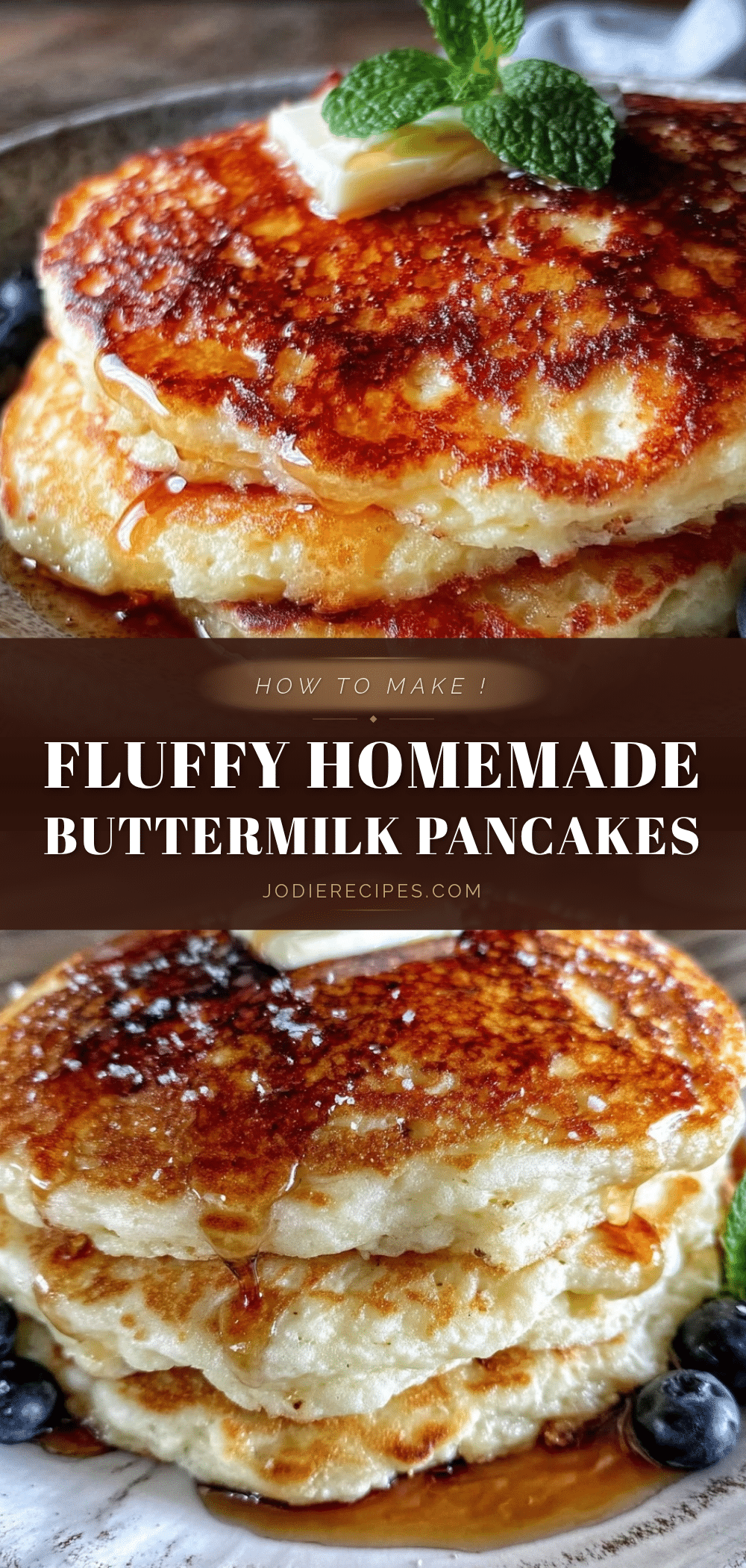 fluffy buttermilk pancakes from scratch recipe