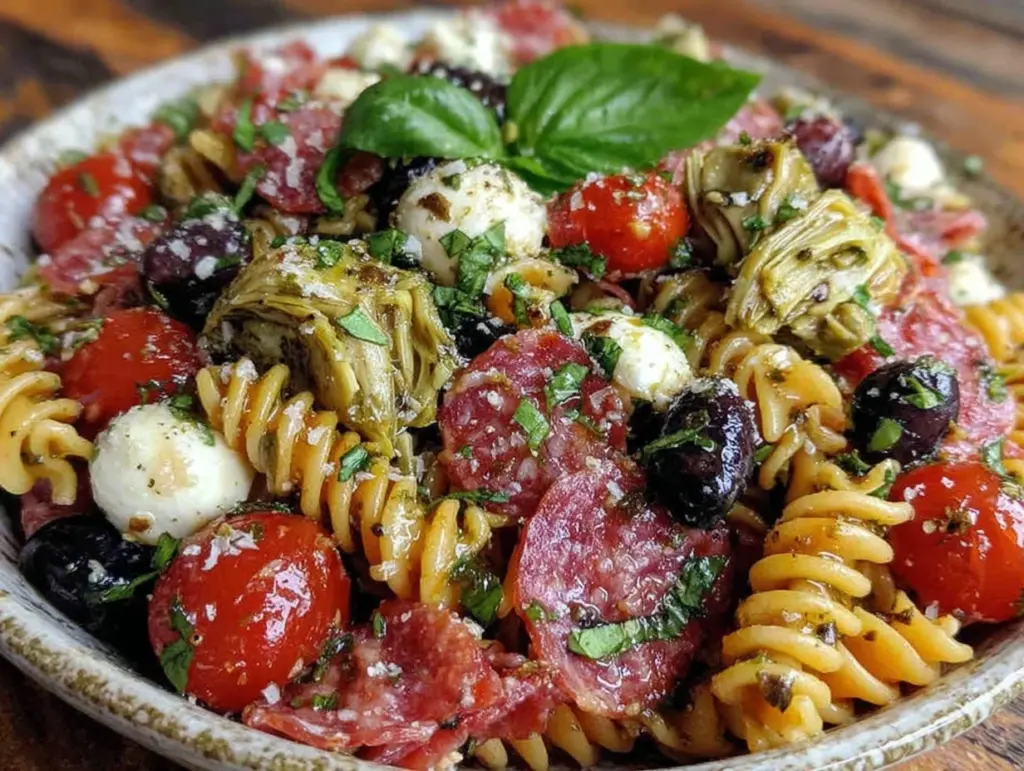 Fresh Antipasto Pasta Salad - featured image