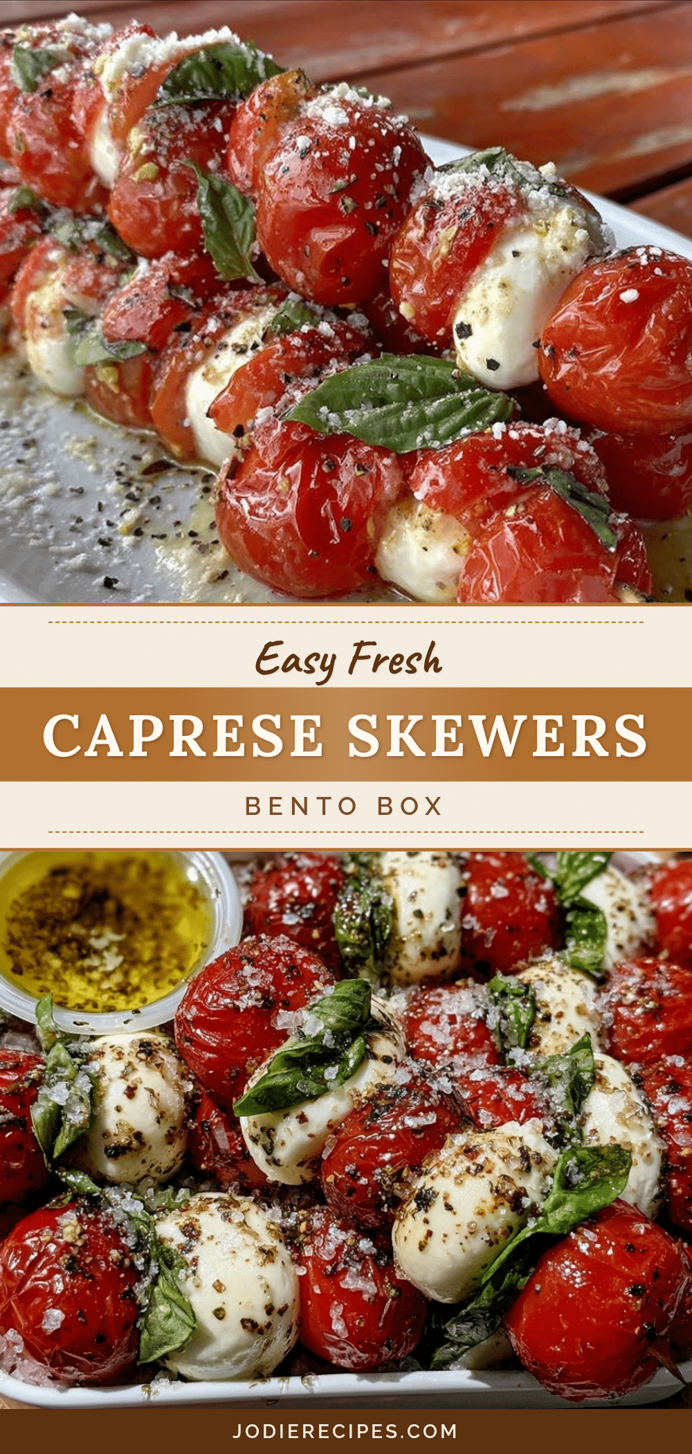 fresh bento box caprese skewers recipe