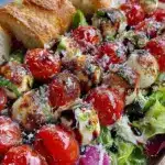 fresh Caprese skewer - featured image