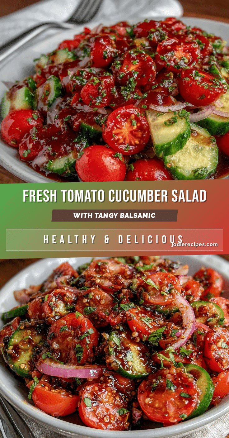 fresh tomato cucumber salad recipe