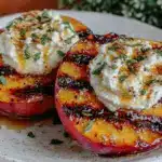 grilled peaches recipe - featured image
